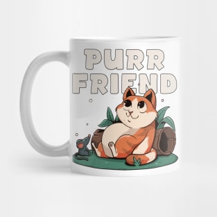 Purr Friend are the Best Friend Mug